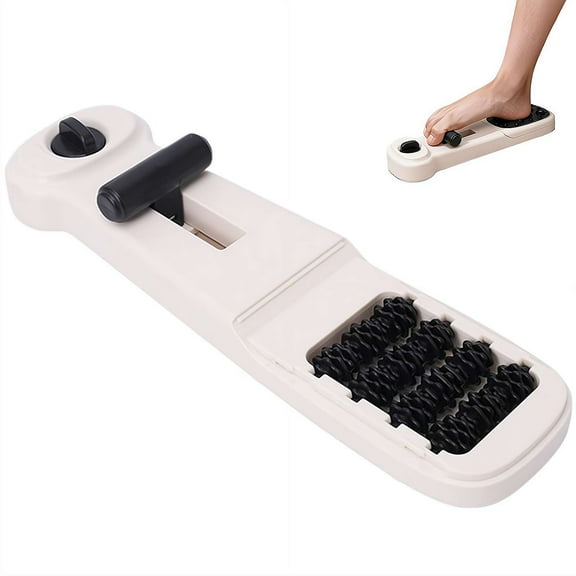 Adjustable Foot Arch Trainer for Plantar Fasciitis Relief, Strengthens Flat Feet for Adults & Seniors, Foot Massager & Exerciser for Home Use, Ideal for Ballet Dancers