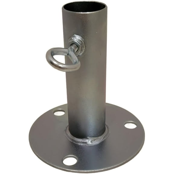 Adjustable Foot Pad For Canopy Pole (Galvanized Steel) (FITS 1" POLE)