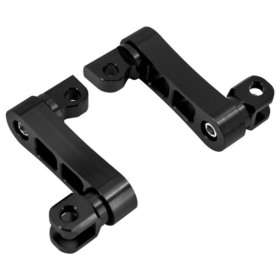 Adjustable Foot Peg Footpeg Extension Mounting Bracket Fit For Harley FLH 98-23