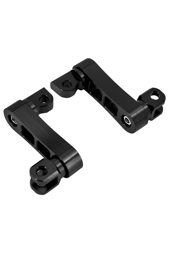Adjustable Foot Peg Footpeg Extension Mounting Bracket Fit For Harley FLH 98-23
