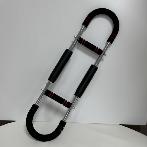 Adjustable Forearm Strengthener, Chest & Triceps Exercise Equipment, Portable Spring Resistance, 2 Levels, Comfortable Grip, Detachable, Home Gym, 60-100LBS