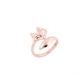 thumbnail image 1 of Adjustable Fox Ring For Women Open Copper Jewelry Silver Gold Rose Gold Fox Design Individually Packed Jewelry, 1 of 3