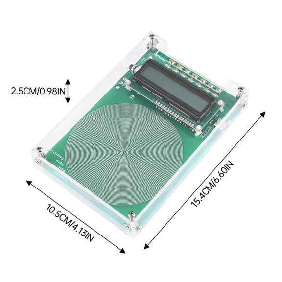 Adjustable Frequency Generator Sr Frequency Device 0.1Hz To 100000Hz Sine Wave Signal Generator for Relaxation and Sleep Aid 6X4X1 Inches Red