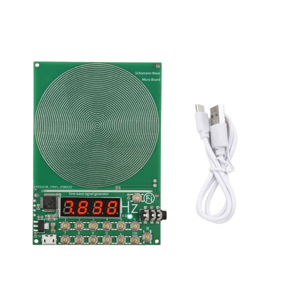 Adjustable Frequency Generator With 7.83Hz Earth Resonances Simulation High Precisions DSP Technology Stable Sine Waves Output