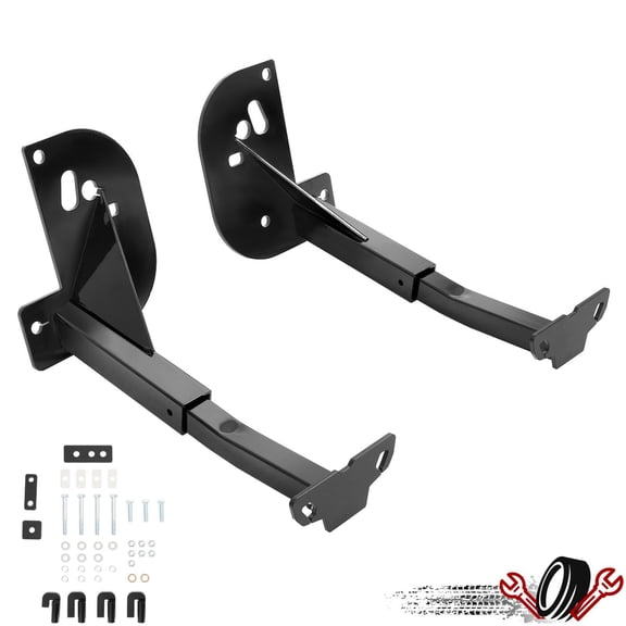 Adjustable Front Camper Tie Down For Ford F250 F350 F450 Super Duty 2011-2016