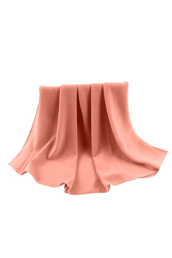Adjustable Full Cover Shawl Cap, Stretchy Muslim Turban Hijab Cap Full Neck Coverage Chiffon Breathable Lightweight Soft Daily Prayer Headwrap
