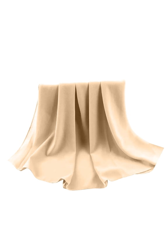 Adjustable Full Cover Shawl Cap, Stretchy Muslim Turban Hijab Cap Full Neck Coverage Chiffon Breathable Lightweight Soft Daily Prayer Headwrap