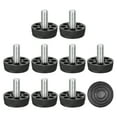 thumbnail image 1 of Uxcell Adjustable Furniture Levelers 10 Pack M8 x 0.79'' Furniture Leveling Leg Screw in Threaded for Table Chair, 1 of 7