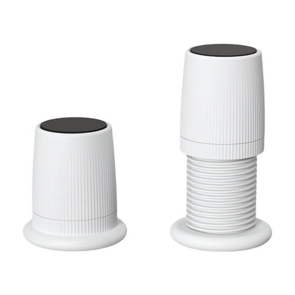 Adjustable Furniture Risers 2PCS Anti-Slip Bed Legs Lifters Table Chair Raiser Mats 76-125mm Height