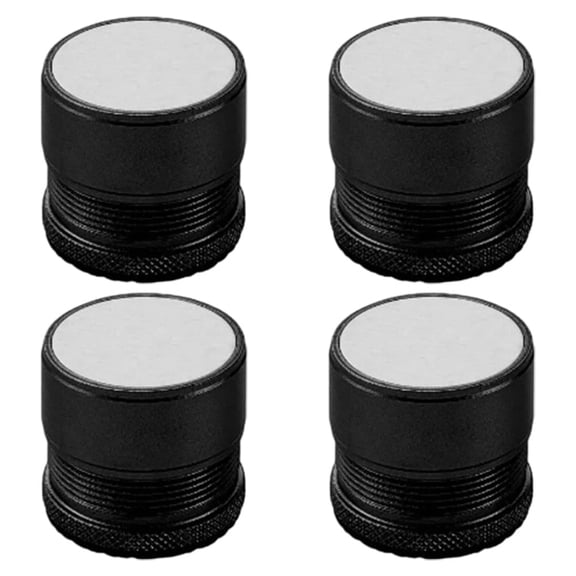 Adjustable Furniture Risers Set of 4 - Non-Slip Bed Legs Lift 2.7-4cm Height Increase for Tables, Chairs, Sofas