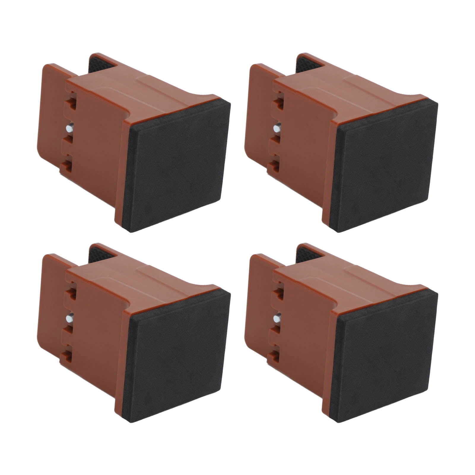 Adjustable Furniture Risers w/ Screw Clamp, Heavy Duty Bed, Desk, Couch ...