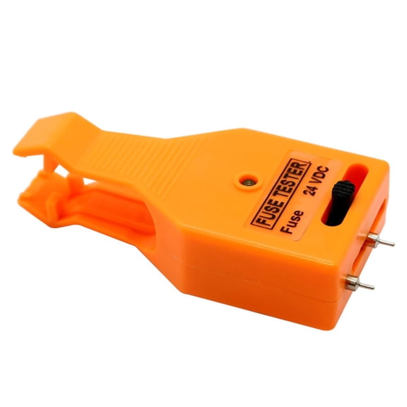 Adjustable Fuse Tester Orange, 2.8x1.2x1in for Mini & Large Automotive Fuses