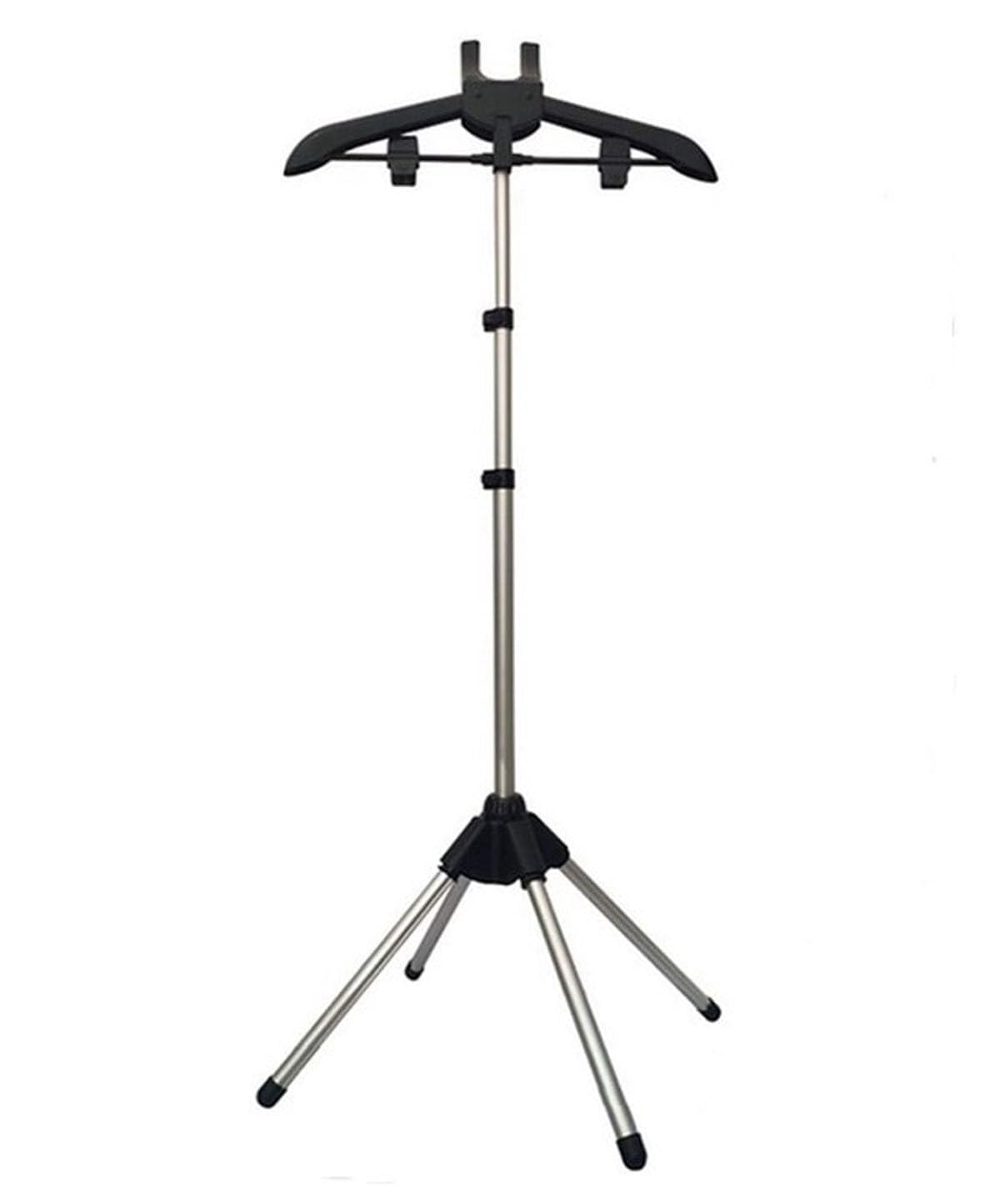 Adjustable Garment Steamer Stand Foldable Aluminum Clothes Drying Rack ...