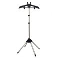 Compact Clothe Dry Rack Adjustable Garment Steamer Stand Foldable Aluminum Clothes Drying Rack ...