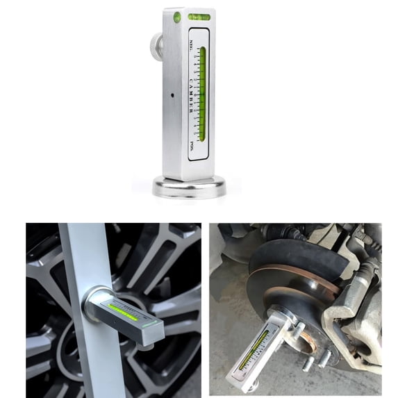 Adjustable Magnetic Gauge Tool For Wheel Alignment - Camber, Caster, Strut Measurement
