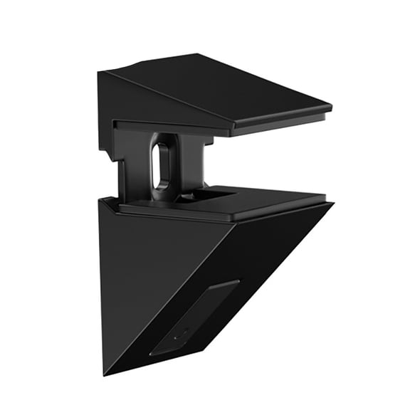 Adjustable Glass Shelf Brackets Sturdy Zines Alloy Clamp for Bathroom Wall Mounted Glass Shelves 3 20mm Thickness