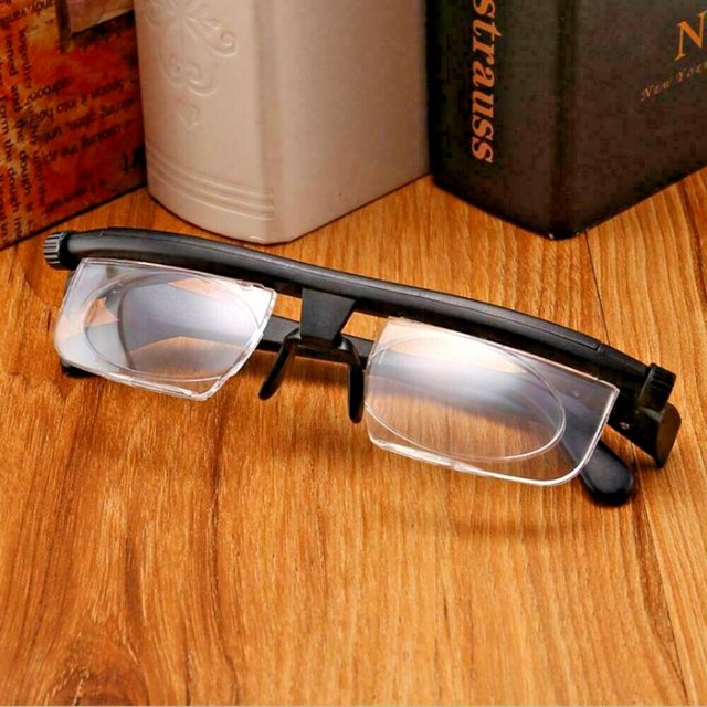 Adjustable Glasses Variable Focus for Reading Distance Vision Eyeglasses