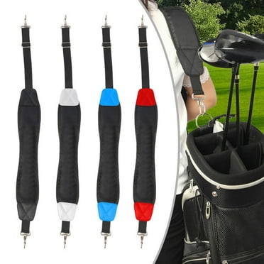 Adjustable Golf Bag Shoulder Strap Non-Slip Breathable Strap Golf Accessories Is Black