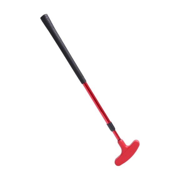 Adjustable Golf Putter for Kids and Adults Telescopic Shaft Double Sided Head for Right or Left Handed Players Red 2" X 1"