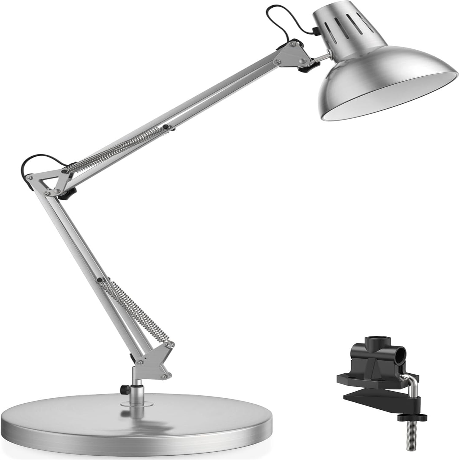 Adjustable Goose Neck Architect Table Lamp with On/Off Switch, Swing ...