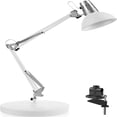 Adjustable Goose Neck Architect Table Lamp with On/Off Switch, Swing ...