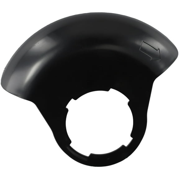 Adjustable Grass Guard for Trimmers - Black ABS Nylon Attachment