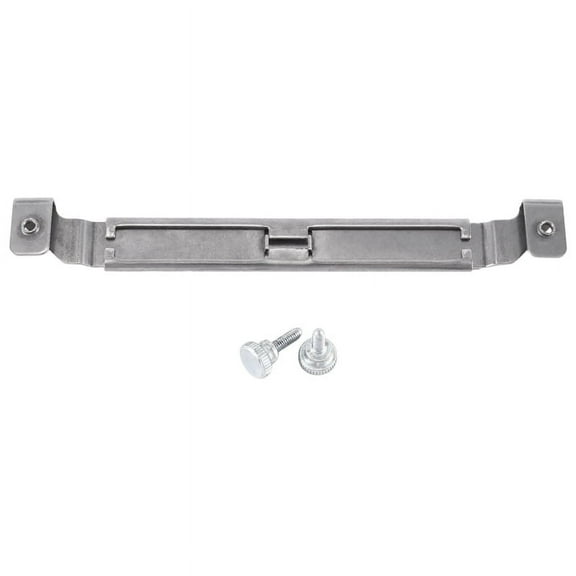 Adjustable Griddle Spatula Holder, Stainless Steel Grill Barbecue Tool Rack Curved k1637