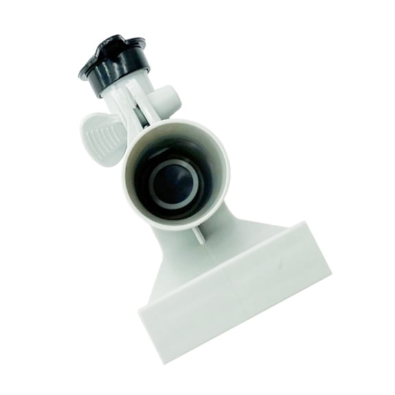 Adjustable Ground Pool Pipe Holder with Air Valves and Black Caps Accessory Fit for Water Circulation Easy Installation