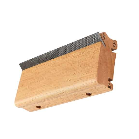 Adjustable Guitar Fret Trimming Tool 3/23/35 Degree for Smoothing Burrs
