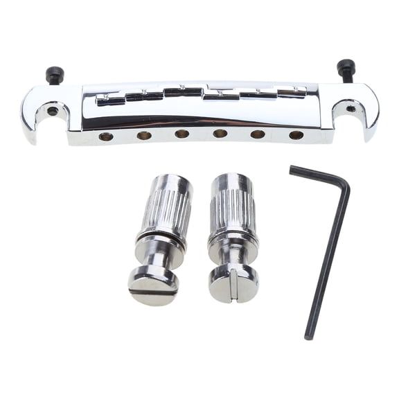 Adjustable Guitar Saddle Electric Guitar Small Integrated Bridge Wraparound Bridge Stop Tailpiece Electric Guitar Parts