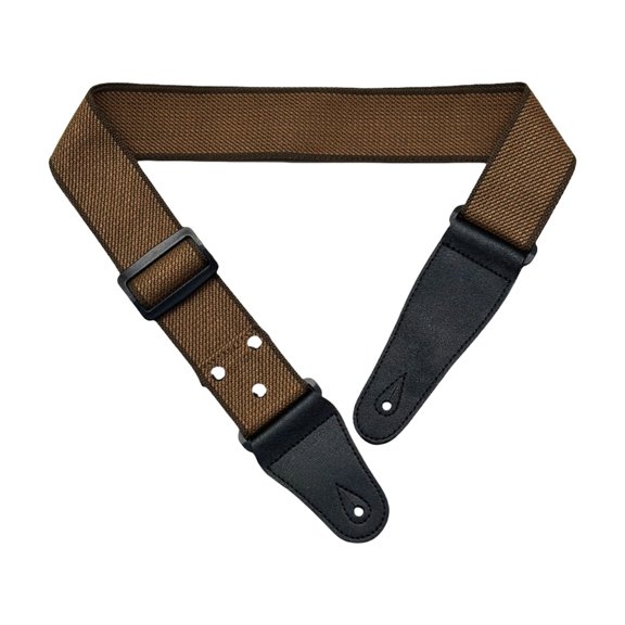 Adjustable Guitar Strap, Comfortable PU Leather Ends Weave Guitar Shoulder Strap
