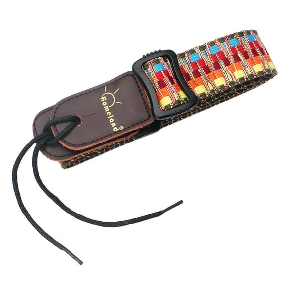 Adjustable Guitar Strap Heavy Duty PU Leather Belt Joint for Guitar Ukulele Banjo Mandolin