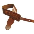 thumbnail image 1 of Adjustable Guitar Strap II Full Grain Cowhide Leather - Tan, 1 of 3