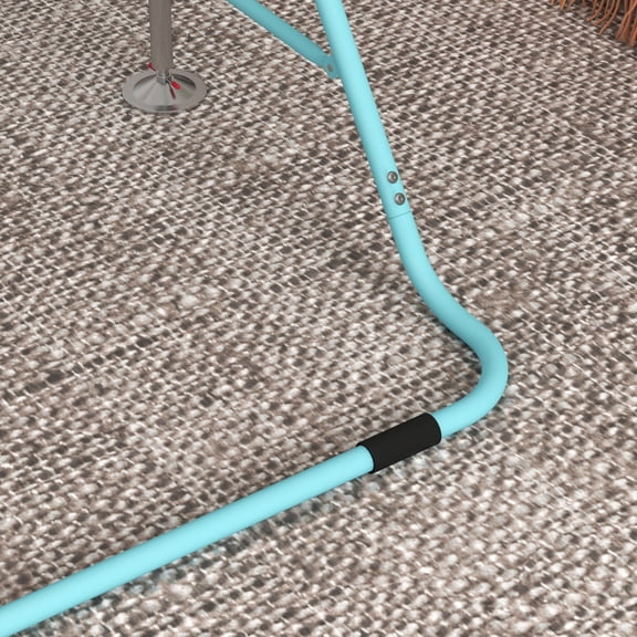 Adjustable Gymnastics Kip Bar for Kids with Shock Absorption, Folding Horizontal Bar for Home Use, Steel Frame, Green, 110 lbs Weight Capacity