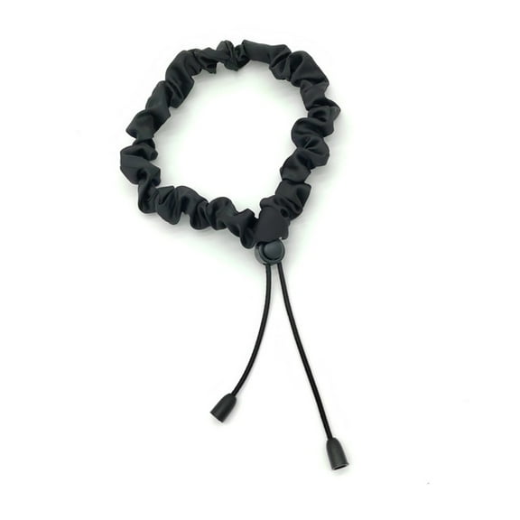 Adjustable Hair Ties for Black Women Comfortable Hair Bands Afro Puff Invisible Ponytail Holder Drawstring Scrunchies