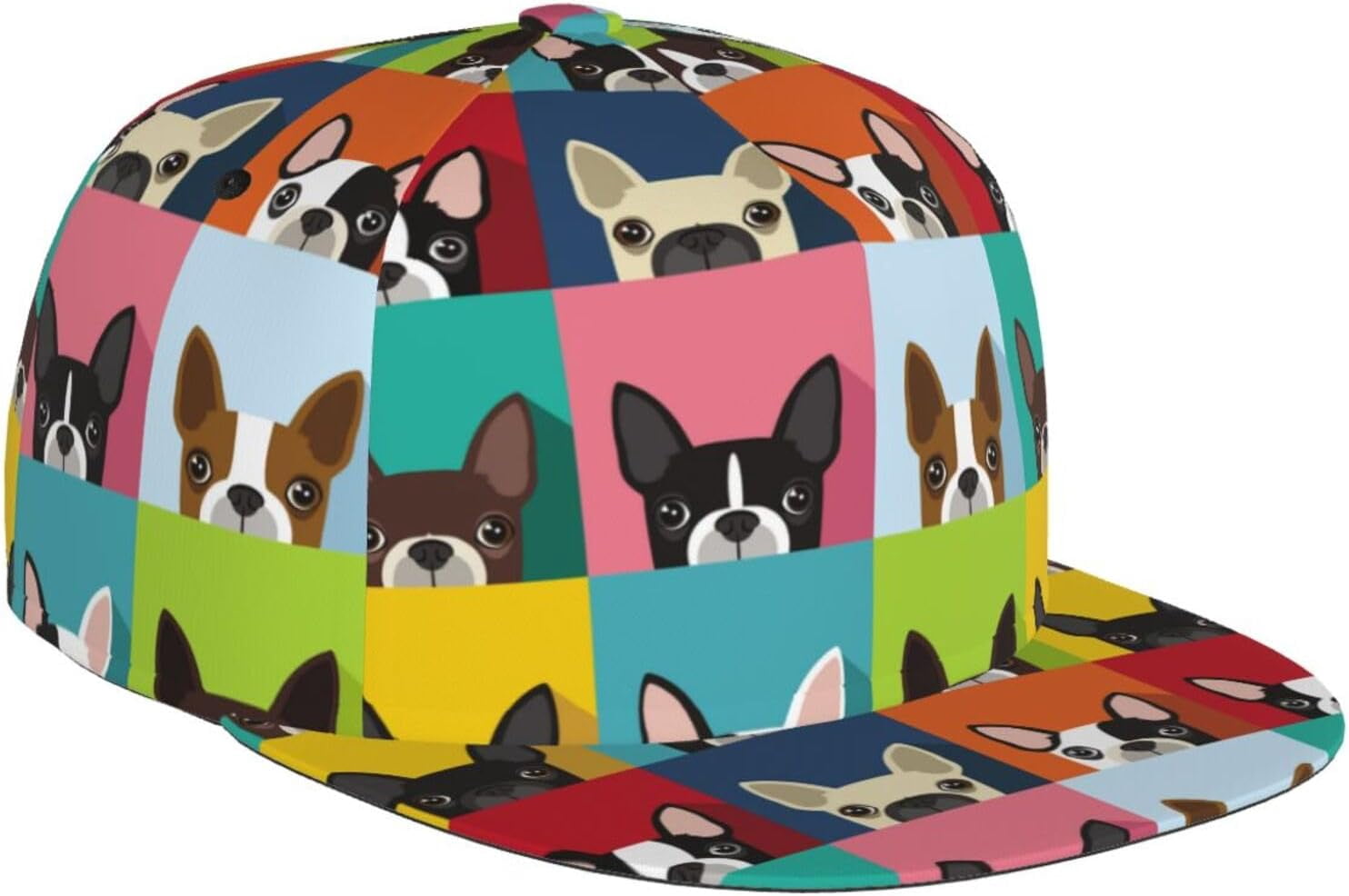 Adjustable Hairdresser Tools Flat Brim Trucker Hat Baseball Cap Hip Hop