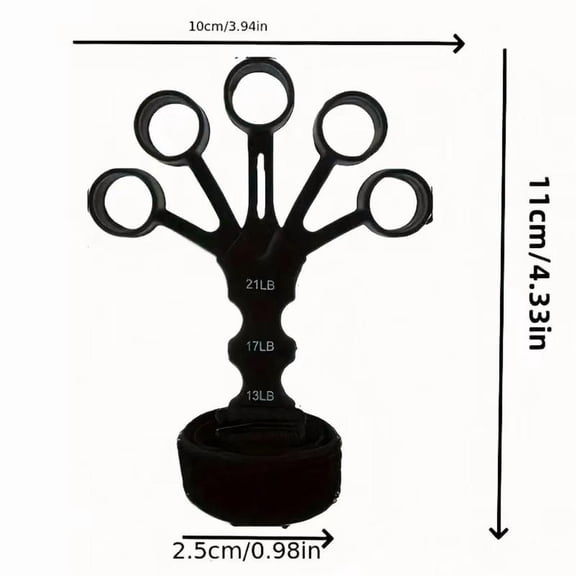 Adjustable Hand Grip Strength Trainer, Finger Strength Trainer, Finger Grip Strength Trainer