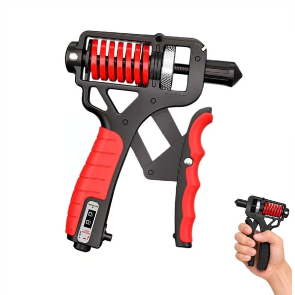 Adjustable Hand Gripper 11-330 Lbs with Counter, Forearm Wrist Finger Trainer Mechanical Counting
