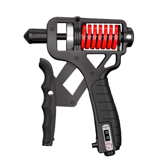 Adjustable Hand Gripper with Counter 5-165KG Dual-Purpose Forearm Trainer and Emergency Window Breaker Portable Hand Strengthener for Rehab and Fitness Home Gym