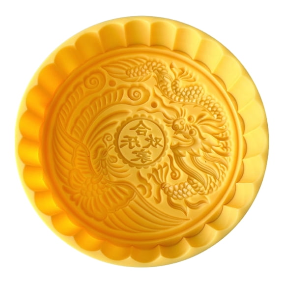 Adjustable Hand Press Mooncakes Mold Festival Pastries Making Mould Dessert Baking Tool with Changeable Thickness