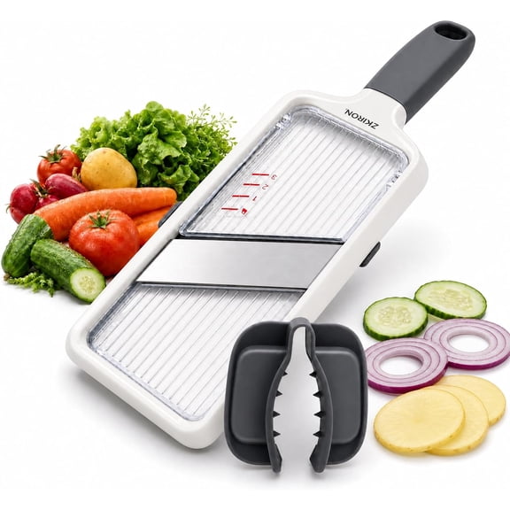 Adjustable Handheld Mandoline Slicer for Kitchen, Ready to Use