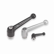 Adjustable Handle, Size 2 5/16-18 Zinc, Black Satin, Comp Stainless Steel K0117.2A31