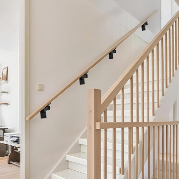 Adjustable Handrail , Heavy Duty Stair Railing for Staircase Banister, 8 Pack