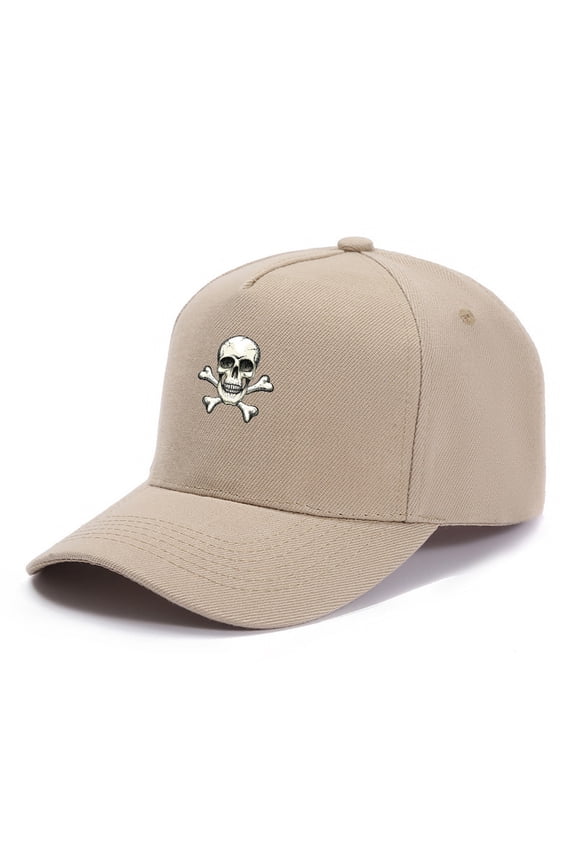 Adjustable Hat Cap Skeleton Bone Hat Sport Hat Sunhat Snapback Embroidery Skull Pirate Hat Halloween Cos