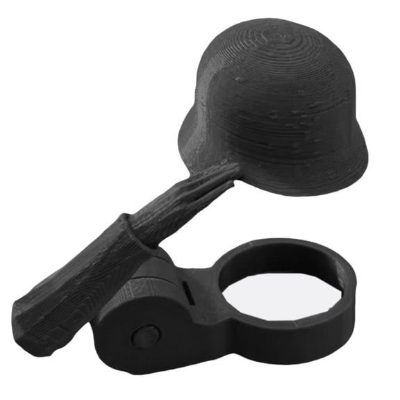 Adjustable Head Mount Beverage Container for Social Event and Sports Viewing Soldier Salutes Beer Bottle Helmets