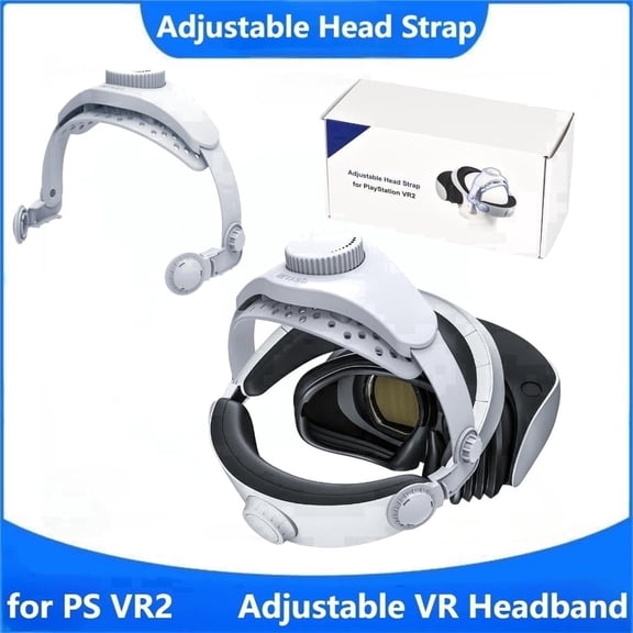 Adjustable Head Strap for PS VR2 Headset Decompression Headband Straps Replacement Comfortable Head Straps