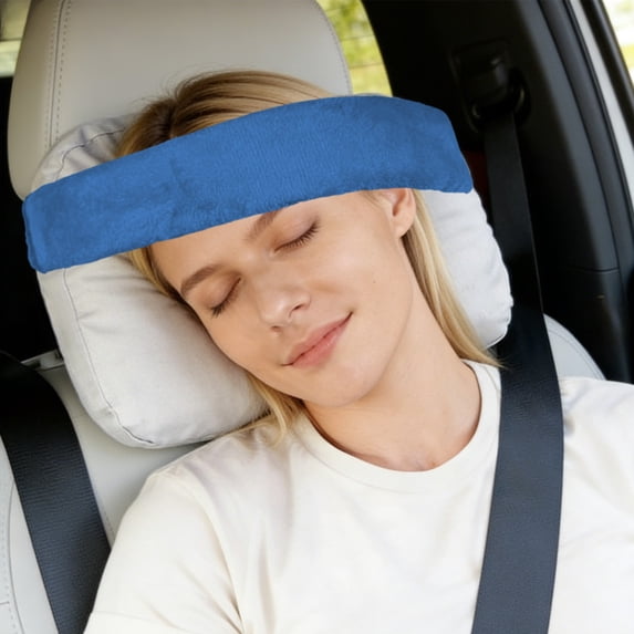 Adjustable Head Support Strap for Car Seats and Dining Chairs, Comfortable Padded Neck Restraint for Kids and Adults