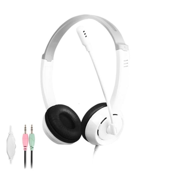 Adjustable Headband Noise Reductions Headsets For Gaming And Office Use