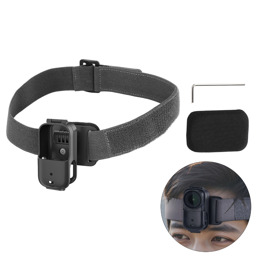 Adjustable Headband for Cameras Elastic Head Mount Portrait to ...