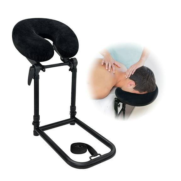 Adjustable Headrest Pillow for Bed - Face Cradle Cushion for Mattress, Ideal for Home Massage, Spa, and Eye Surgery Recovery